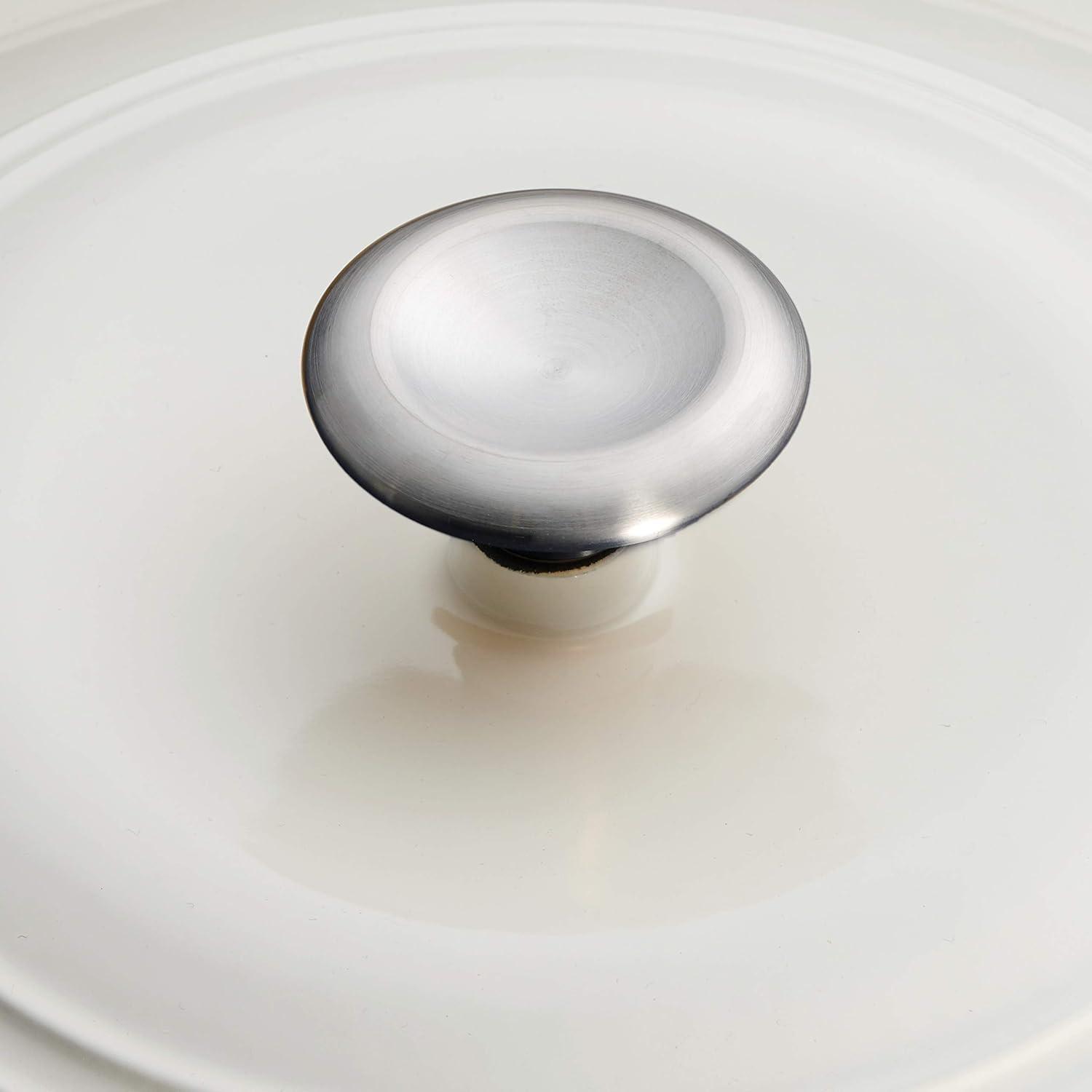 image:imageTramontina 7 Qt Enameled Cast Iron Covered Tall Round Dutch Oven Latte 80131353DSLatte