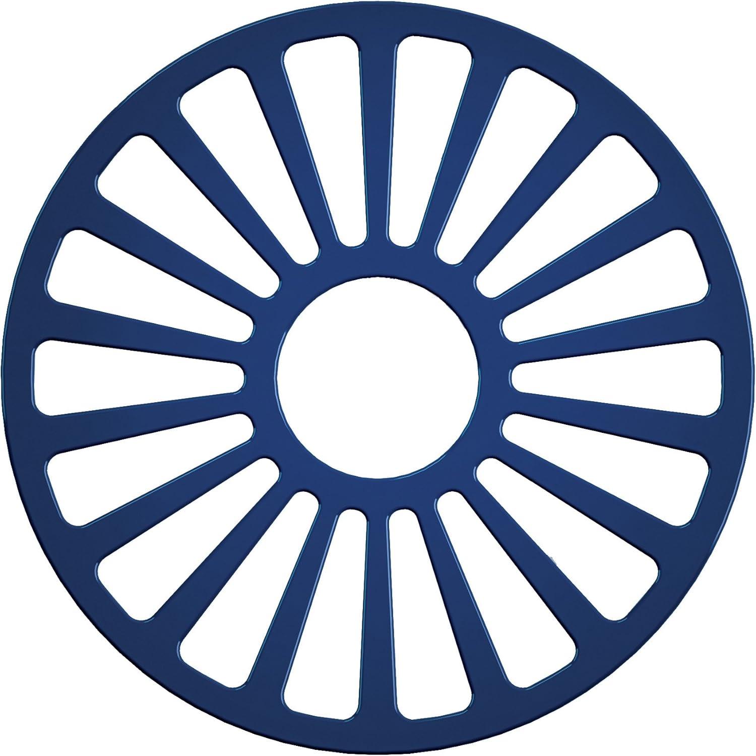 image:imageTramontina Bestow Enameled Cast Iron Round Trivet 7inches Blue Kitchen Potholder for Hot Pans Pots and DishesBlue