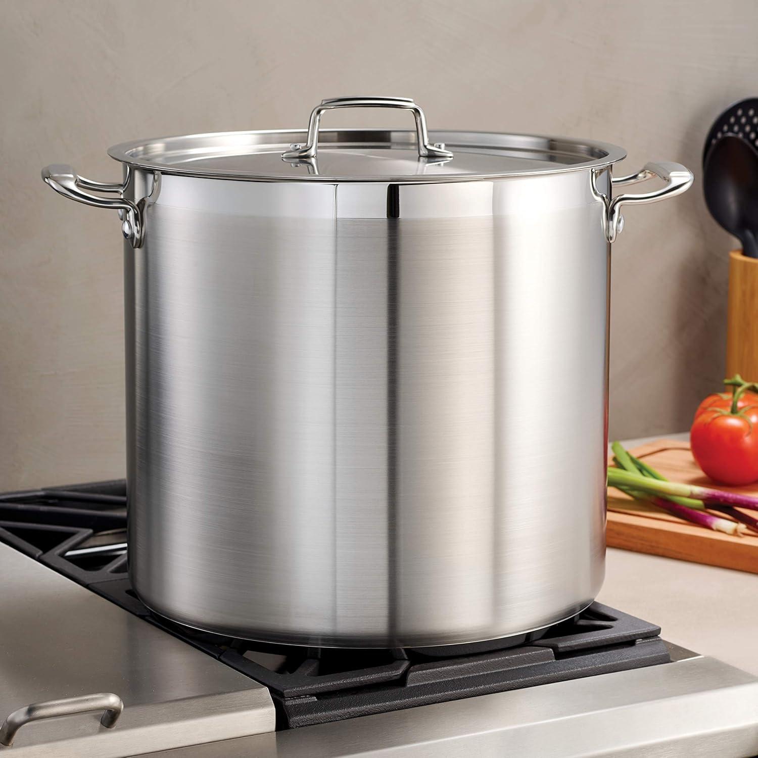 image:imageTramontina Gourmet Stainless Steel 8Quart Stock Pot with Lid24 quart