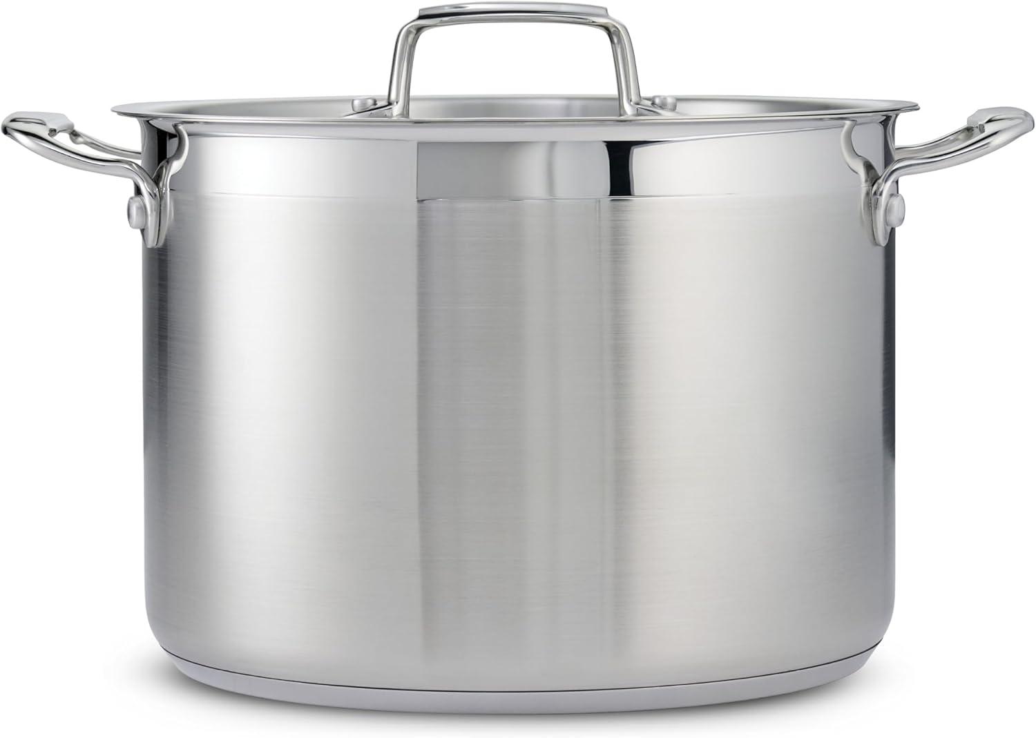 image:imageTramontina Gourmet Stainless Steel 8Quart Stock Pot with Lid8 Quarts