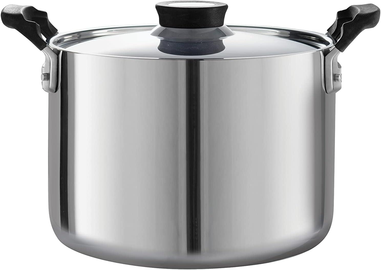 image:imageTramontina Nesting 6 Pc Stainless Steel TriPly Clad Sauce Pan and Stock Pot Set 80116048DS