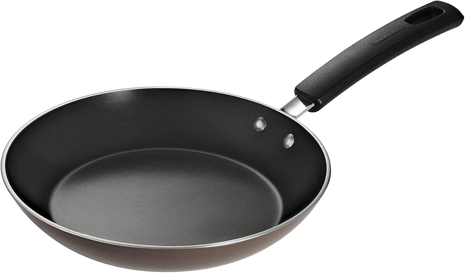 image:imageTramontina Sicilia 8Piece Non Stick Cookware Set with Glass Lids Aluminum Nonstick Pots and Pans Kitchen Set RaspberryHazelnut