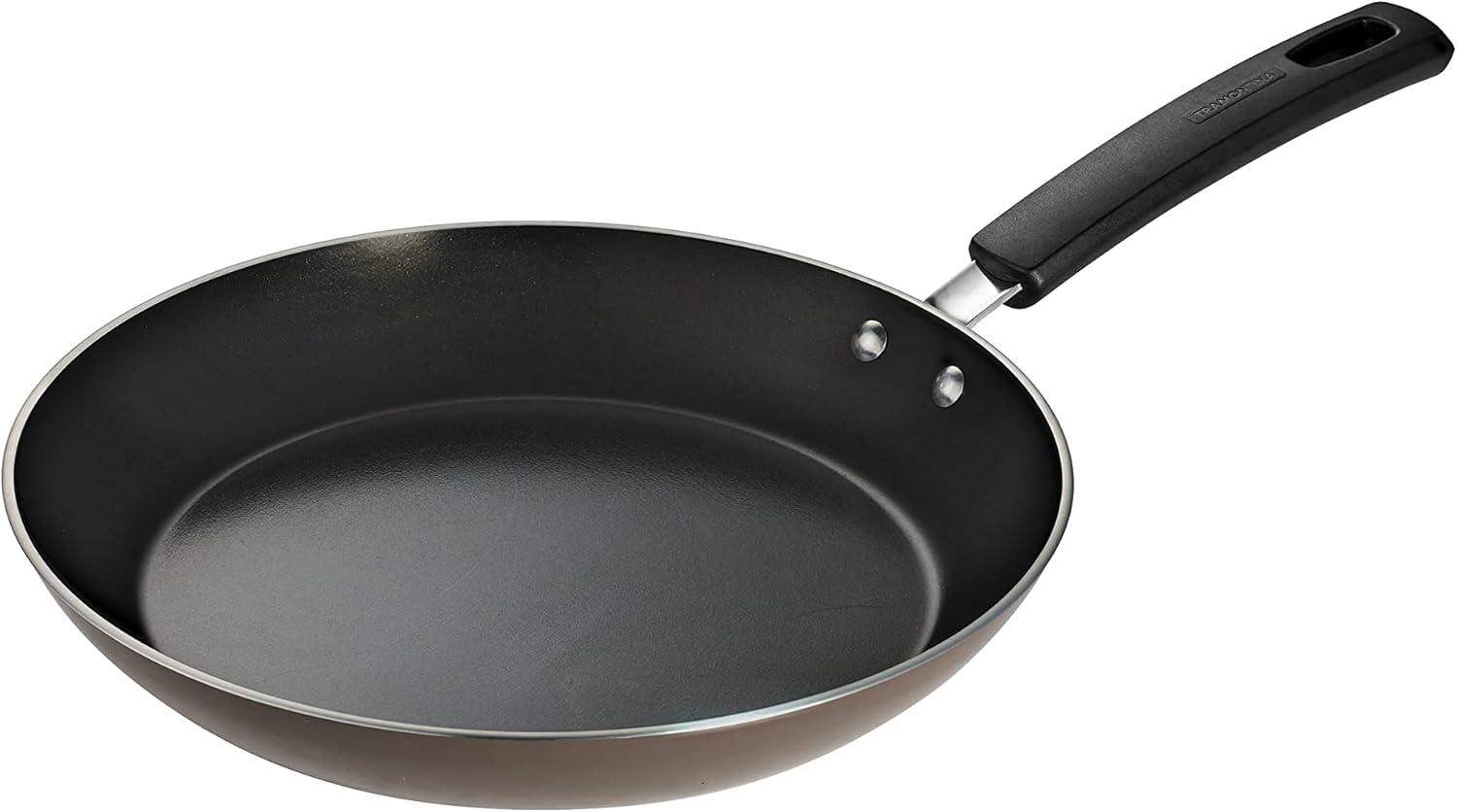 image:imageTramontina Sicilia 8Piece Non Stick Cookware Set with Glass Lids Aluminum Nonstick Pots and Pans Kitchen Set RaspberryHazelnut