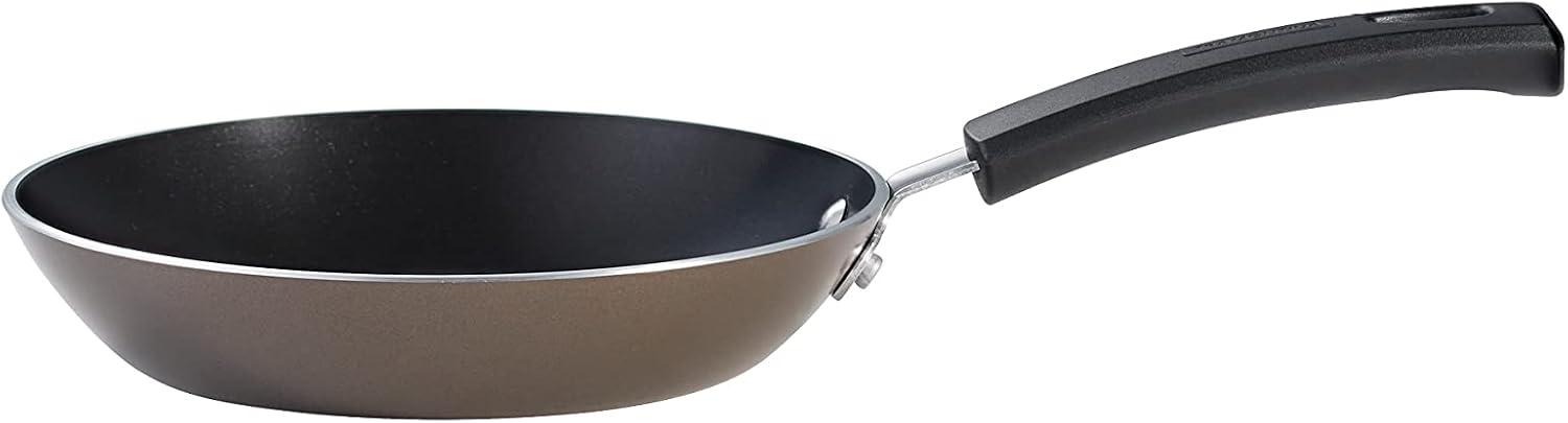 image:imageTramontina Sicilia 8Piece Non Stick Cookware Set with Glass Lids Aluminum Nonstick Pots and Pans Kitchen Set RaspberryHazelnut