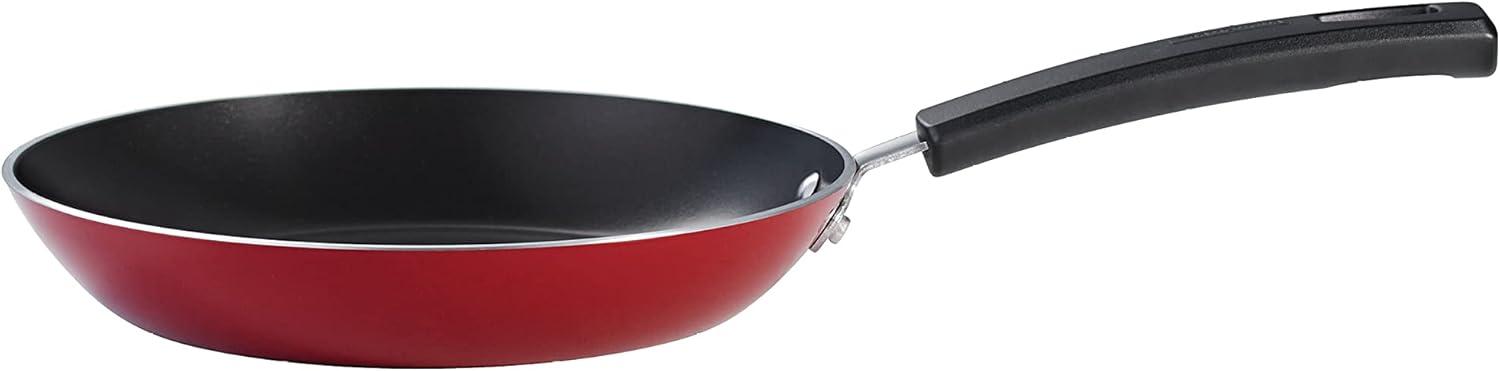 image:imageTramontina Sicilia 8Piece Non Stick Cookware Set with Glass Lids Aluminum Nonstick Pots and Pans Kitchen Set RaspberryRaspberry