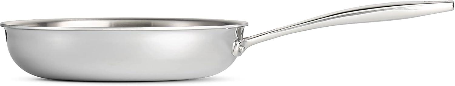 image:imageTramontina Signature TriPly Clad Stainless Steel 3Quart Saute Pan with Lid InductionReady Cooking Pan DishwasherSafe NSFCertified Made in BrazilFRY PAN