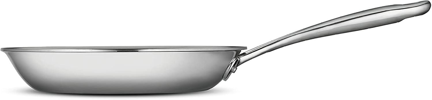 image:imageTramontina TriPly Clad Stainless Steel 12Piece Cookware Set with Glass Lids Pots and Pans Kitchen Set InductionReady DishwasherSafe NSFCertifiedFry Pan