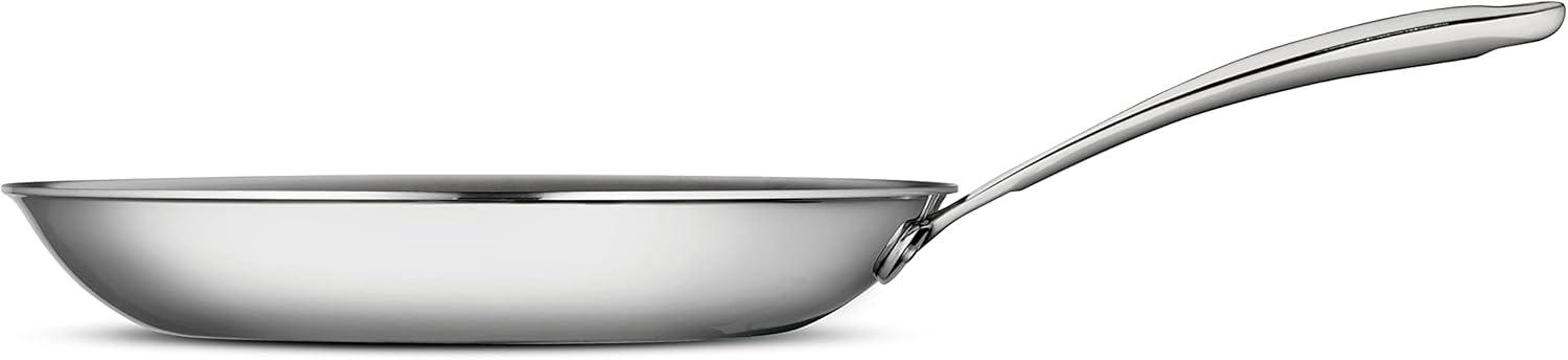 image:imageTramontina TriPly Clad Stainless Steel 12Piece Cookware Set with Glass Lids Pots and Pans Kitchen Set InductionReady DishwasherSafe NSFCertifiedFry Pan