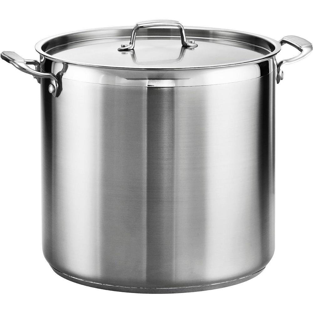 image:imageTramontina Gourmet Stainless Steel 8Quart Stock Pot with Lid24 quart