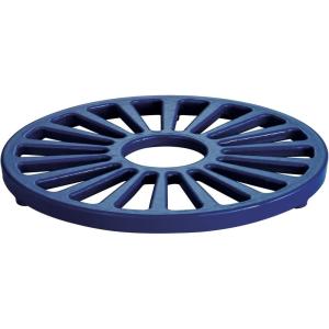 image:imageTramontina Bestow Enameled Cast Iron Round Trivet 7inches Blue Kitchen Potholder for Hot Pans Pots and DishesBlue