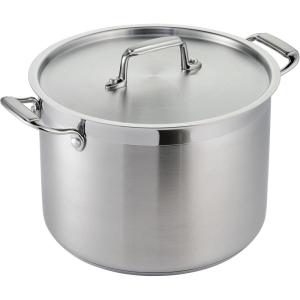 image:imageTramontina Gourmet Stainless Steel 8Quart Stock Pot with Lid8 Quarts