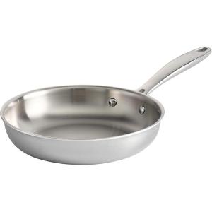 image:imageTramontina Signature TriPly Clad Stainless Steel 3Quart Saute Pan with Lid InductionReady Cooking Pan DishwasherSafe NSFCertified Made in BrazilFRY PAN