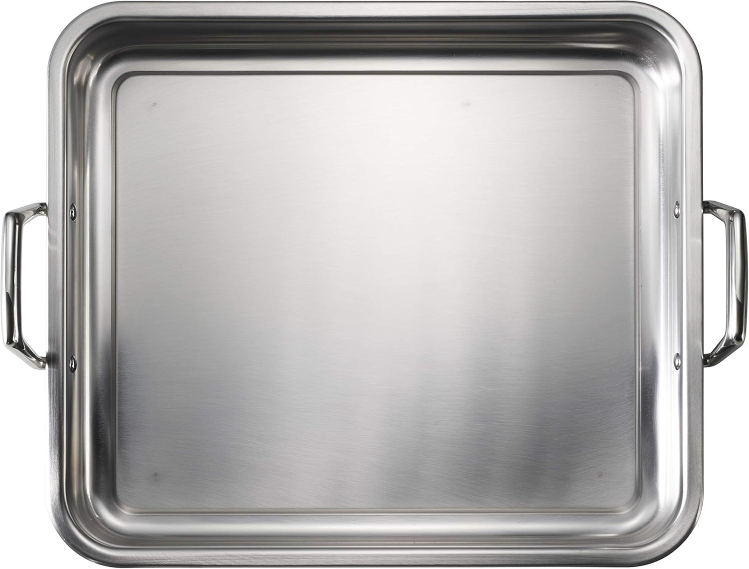 image:imageTramontina 1675Inch Stainless Steel Roasting Pan with Rack Flared Edge Turkey Roaster for Oven Dishwasher Safe Made in Brazil165Inch