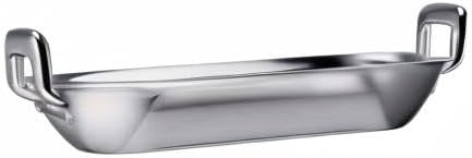 image:imageTramontina 1675Inch Stainless Steel Roasting Pan with Rack Flared Edge Turkey Roaster for Oven Dishwasher Safe Made in Brazil1675Inch