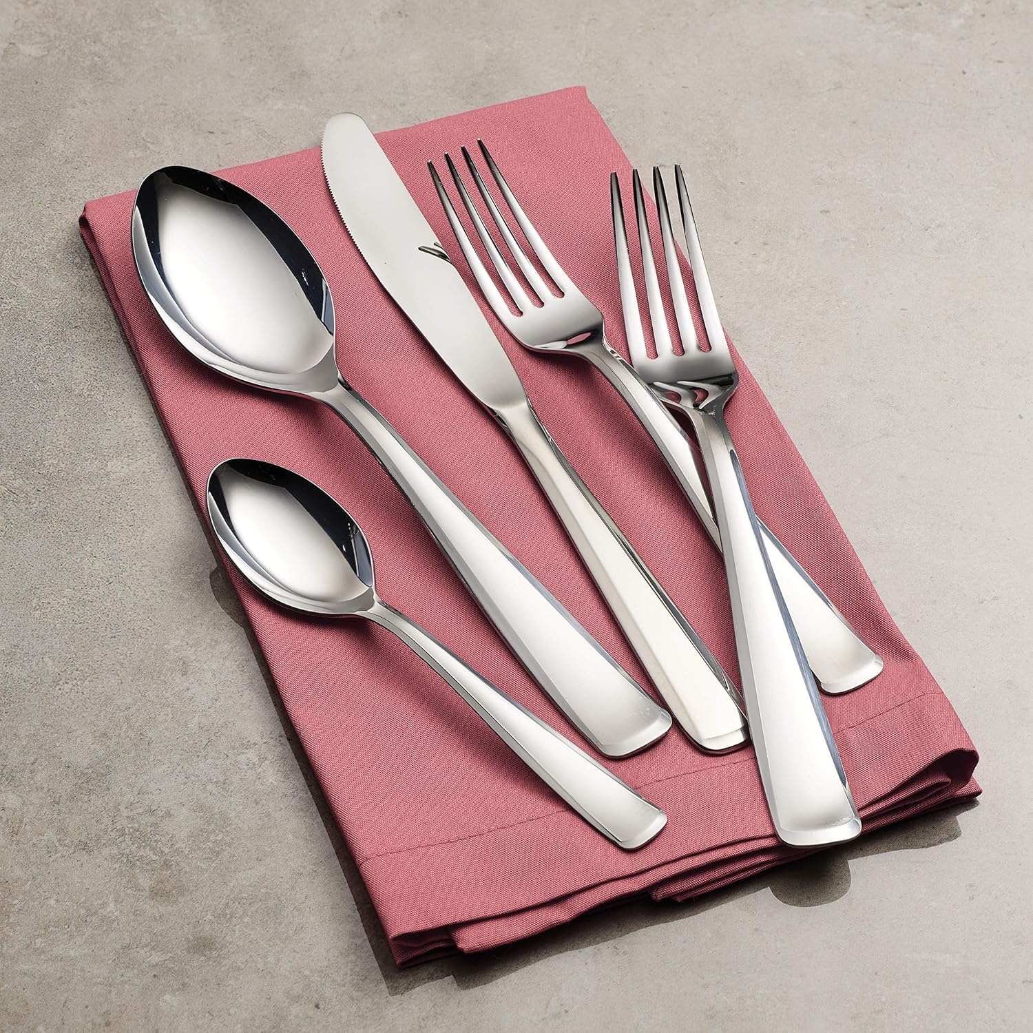 image:imageTramontina 20 Piece Silverware Set Pacific Utensils Set