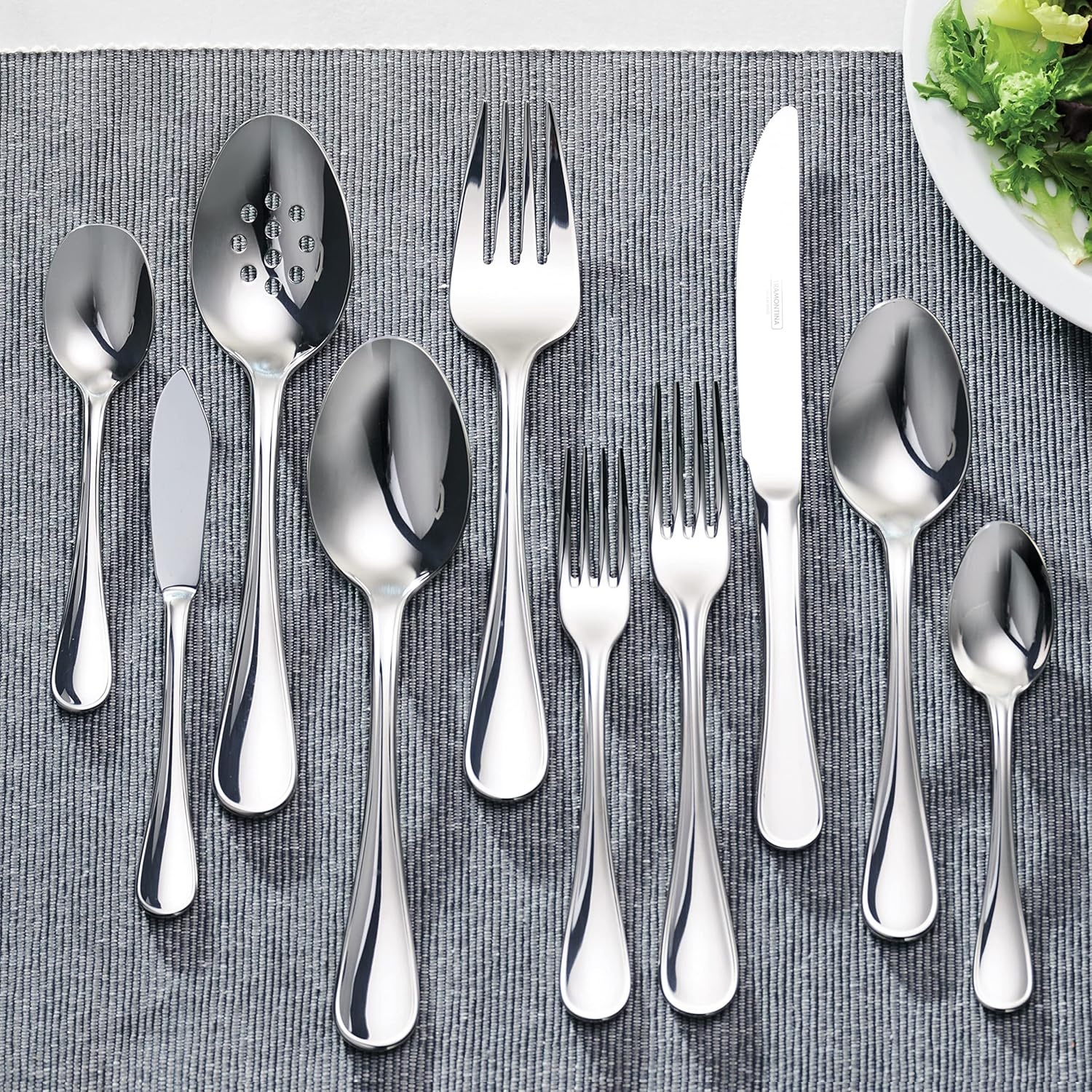 image:imageTramontina 45 Piece Silverware Set Firenze Utensils Set45 PC