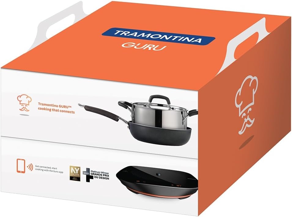 image:imageTramontina Guru Smart Induction Cooktop Starter Set 81502000DSStarter Set