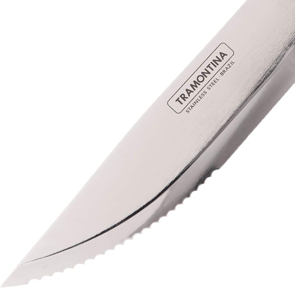 image:imageTramontina Porterhouse Stainless Steel Steak Knife SetPointed Tip 4 Pieces