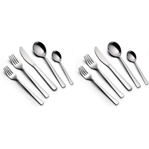 image:imageTramontina 45 Piece Silverware Set  Firenze Utensils Set20 PC Pack of 2