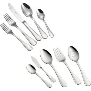 image:imageTramontina 45 Piece Silverware Set  Firenze Utensils Set45 PC