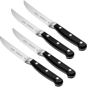 image:imageTramontina Pro Series 4 Piece Forged 5 Inch Fine Steak Knife SetFine Edge