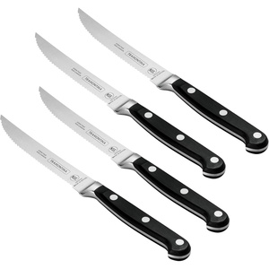 image:imageTramontina Pro Series 4 Piece Forged 5 Inch Fine Steak Knife SetSerrated Edge