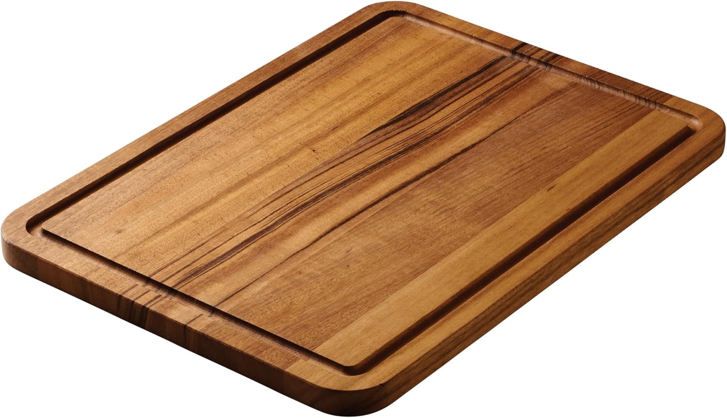 image:imageTramontina FSC Certified Brazilian Tigerwood Cutting and Serving Board 15 x 11in 81000048DS2 Pack