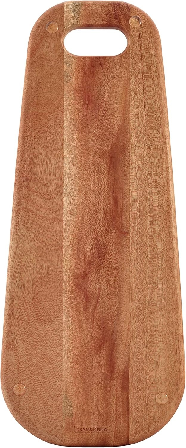 image:imageTramontina Provence 1875 in x 75 in Antipasto Serving Board African Mahogany Cutting Board Natural Oil Finish