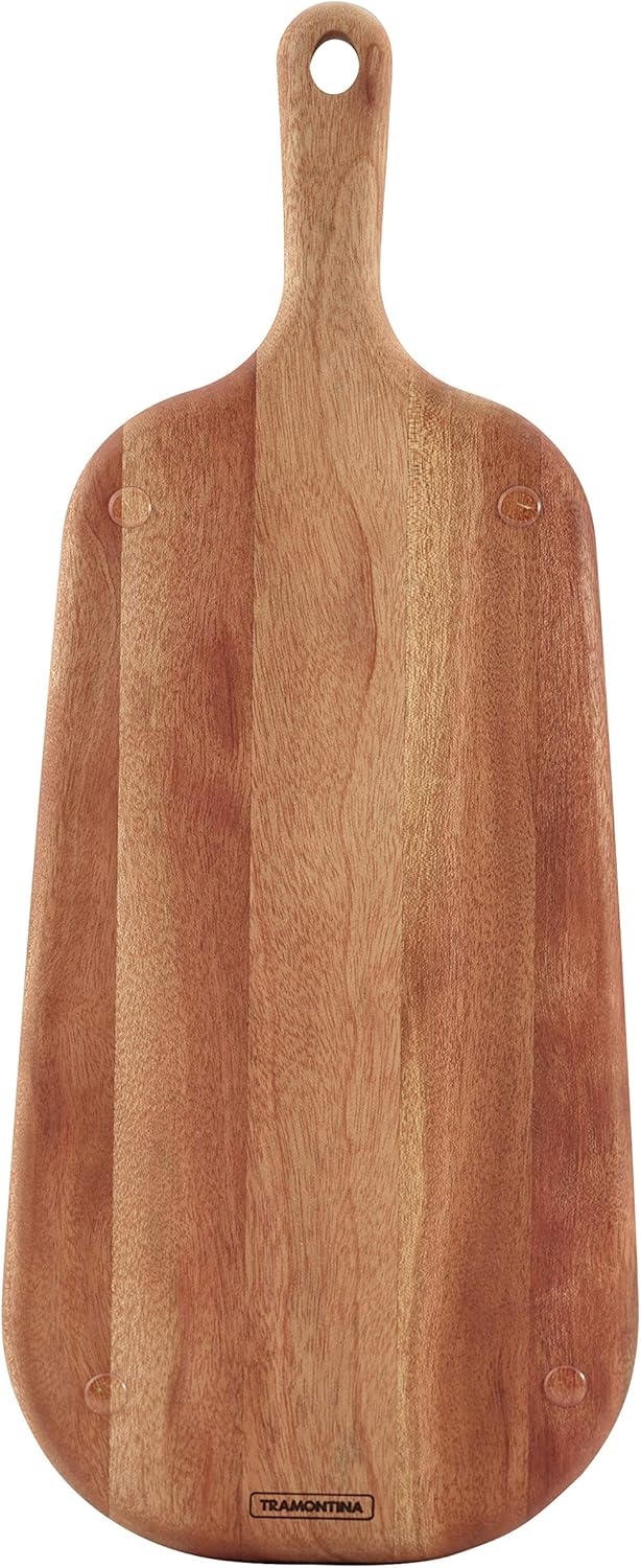 image:imageTramontina Provence 2Piece Cheese Serving Board with Marble Insert African Mahogany Cutting Board Natural Oil Finish