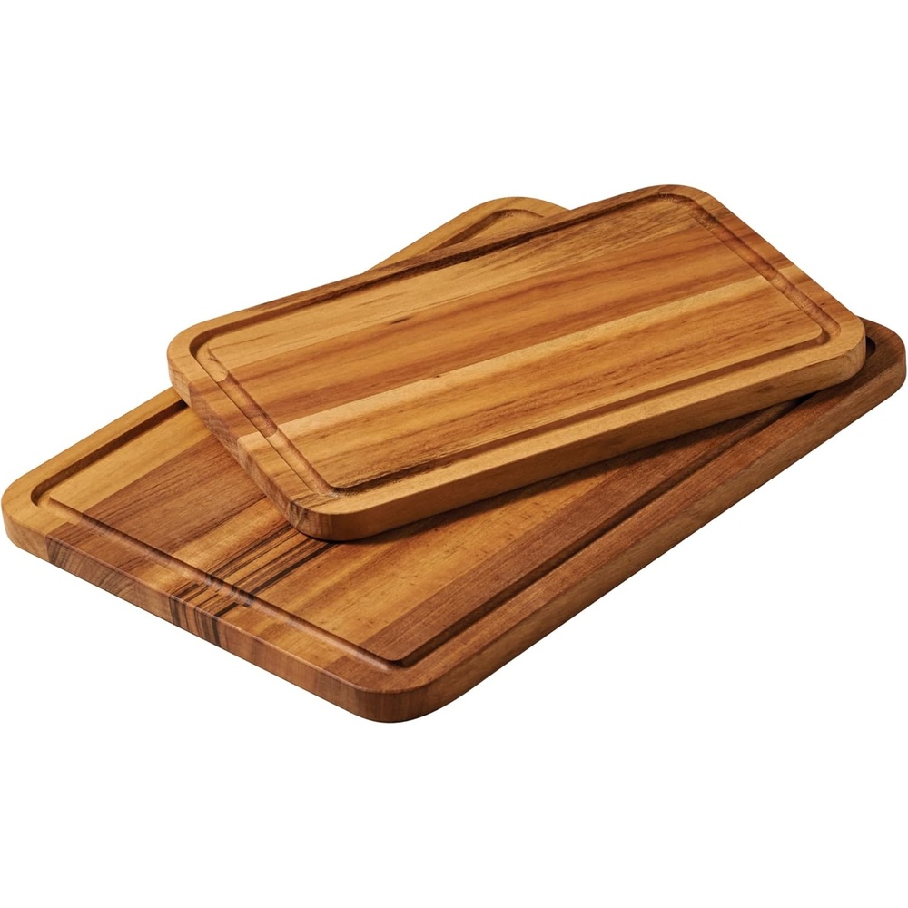 image:imageTramontina FSC Certified Brazilian Tigerwood Cutting and Serving Board 15 x 11in 81000048DS2 Pack