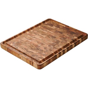 image:imageTramontina Chopping Board Teak Wood EndGrain 1775 in x 135 in  81000028DS