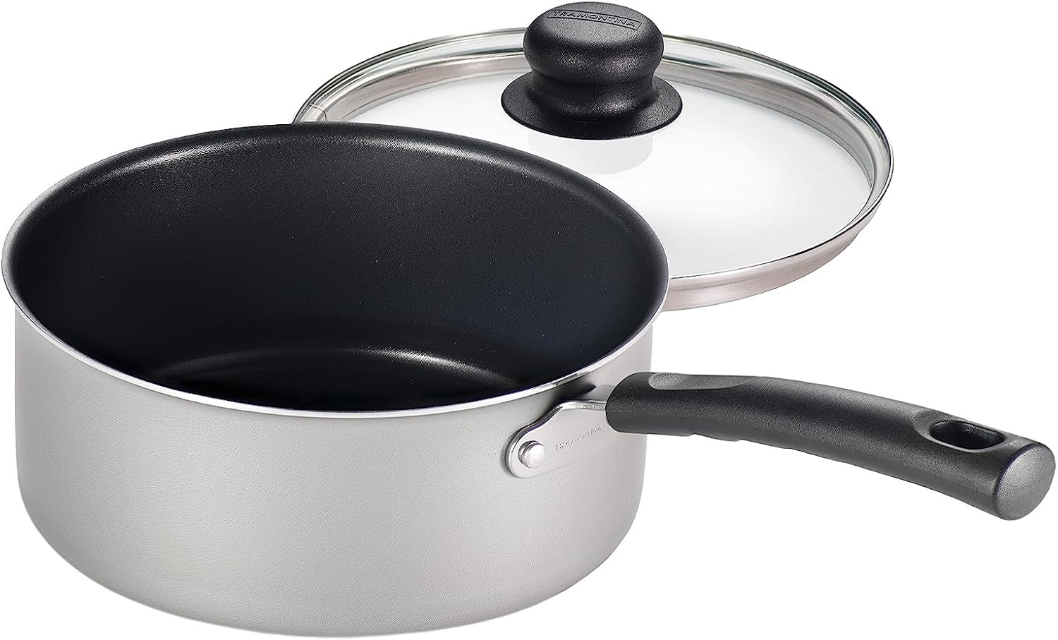 image:imageTramontina Primaware 15Piece Non Stick Cookware Set with Lids and Utensils Aluminum Nonstick Pots and Pans Kitchen Set StormSilver