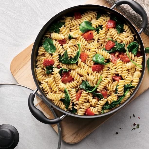 image:imageTramontina Primaware 15Piece Non Stick Cookware Set with Lids and Utensils Aluminum Nonstick Pots and Pans Kitchen Set StormStorm