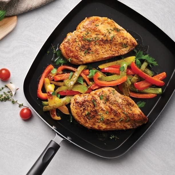 image:imageTramontina Primaware 15Piece Non Stick Cookware Set with Lids and Utensils Aluminum Nonstick Pots and Pans Kitchen Set StormStorm