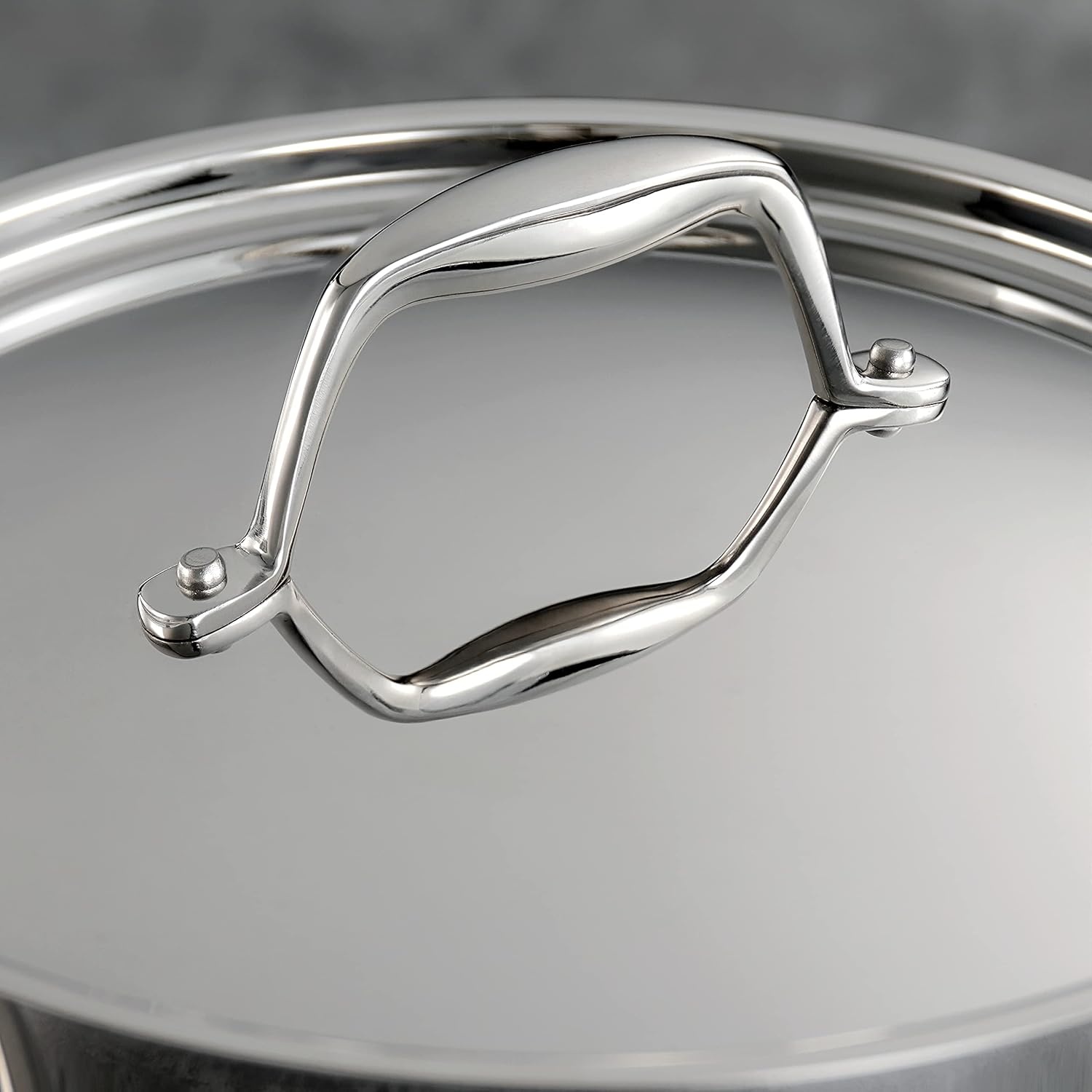image:imageTramontina Signature TriPly Clad Stainless Steel 8Piece Cookware Set with Lids Pots and Pans Kitchen Set InductionReady DishwasherSafe NSFCertified Made in Brazil10Piece