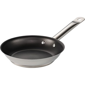 image:imageTramontina 10Inch Non Stick Frying Pan TriPly Base Stainless Steel Skillet with Reinforced Nonstick Coating Dishwasher and Oven SafeBlack