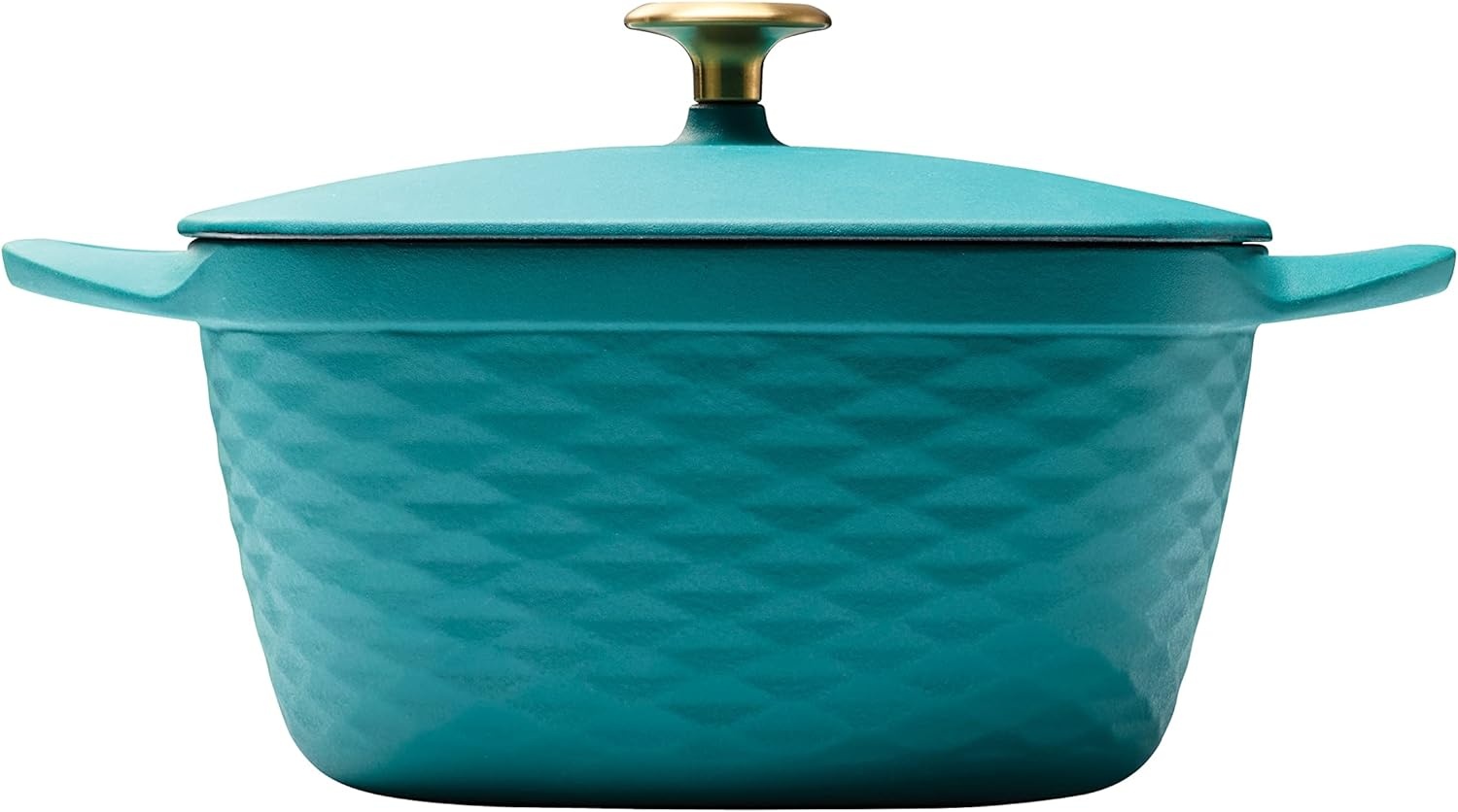 image:imagePrisma 7 Qt Enameled Cast Iron Covered Square Dutch Oven Teal