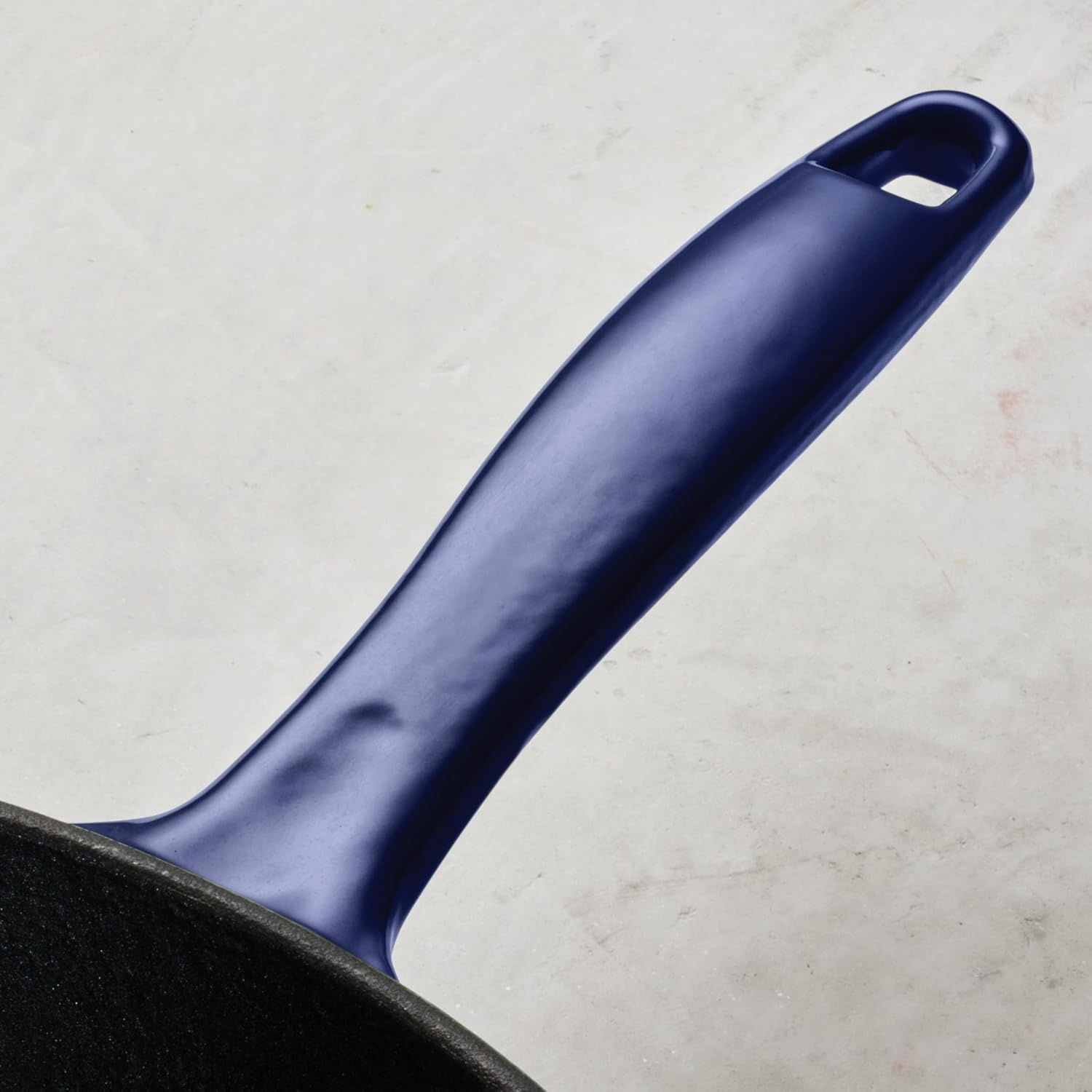 image:imageTramontina Bestow Enameled Cast Iron Grill Pan with Press 11inch RedBlue