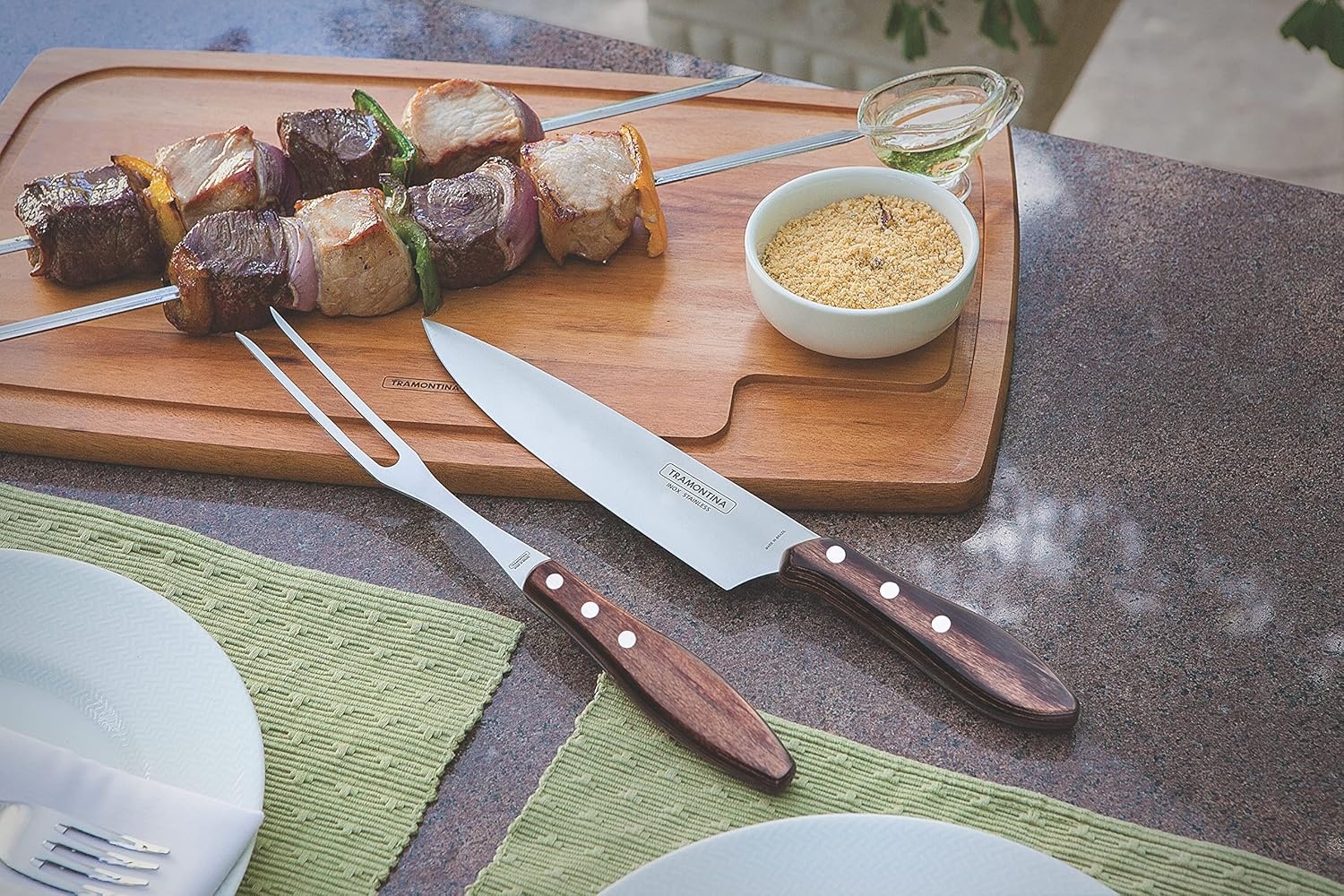 image:imageTramontina Barbeque Carving Set 3 Pcs
