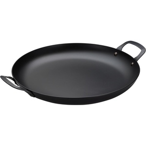 image:imageTramontina Churrasco 15 Inch Carbon Steel Round Griddle BBQ Pan 80905030