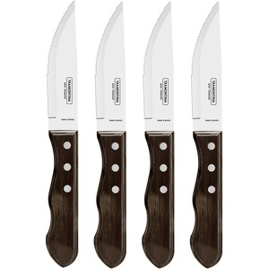 image:imageTramontina Churrasco 5 inch Jumbo Steak Knife Set4 Piece Brown