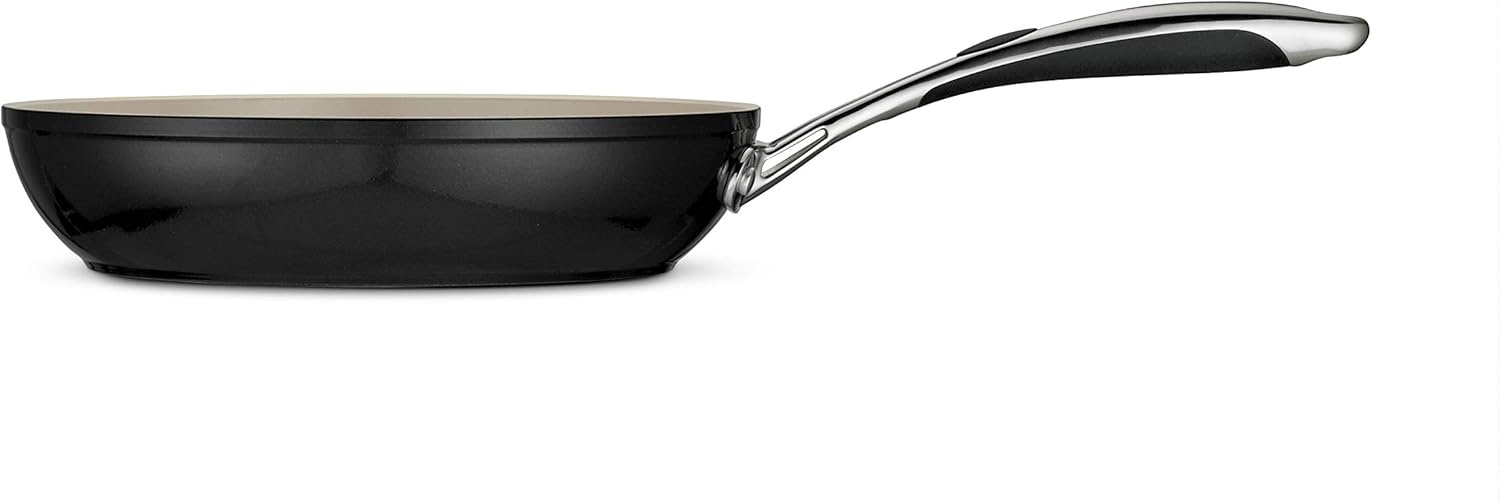 image:imageTramontina Ceramica Deluxe 5Quart Dutch Oven Pot with Lid Ceramic Non Stick OvenSafe Metallic BlackFry Pan