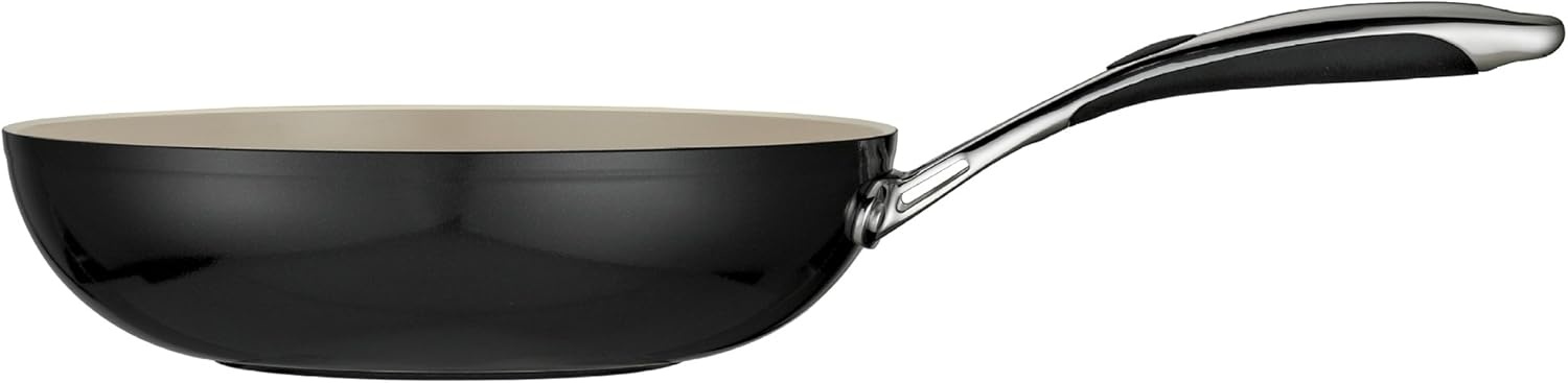 image:imageTramontina Ceramica Deluxe 5Quart Dutch Oven Pot with Lid Ceramic Non Stick OvenSafe Metallic BlackStir Fry
