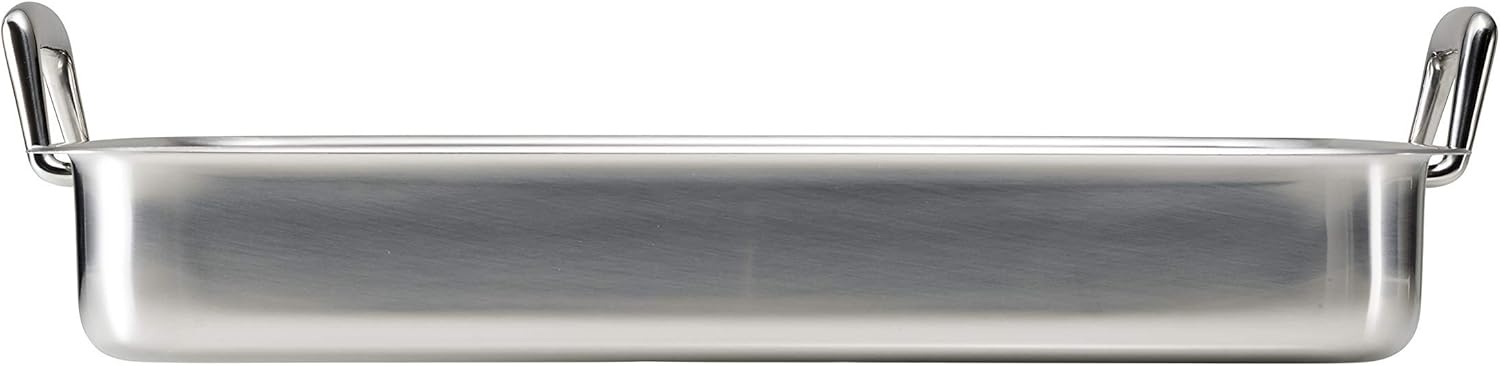 image:imageTramontina 135Inch Stainless Steel Roasting Pan with Rack Turkey Roaster for Oven Dishwasher Safe Made in Brazil165Inch