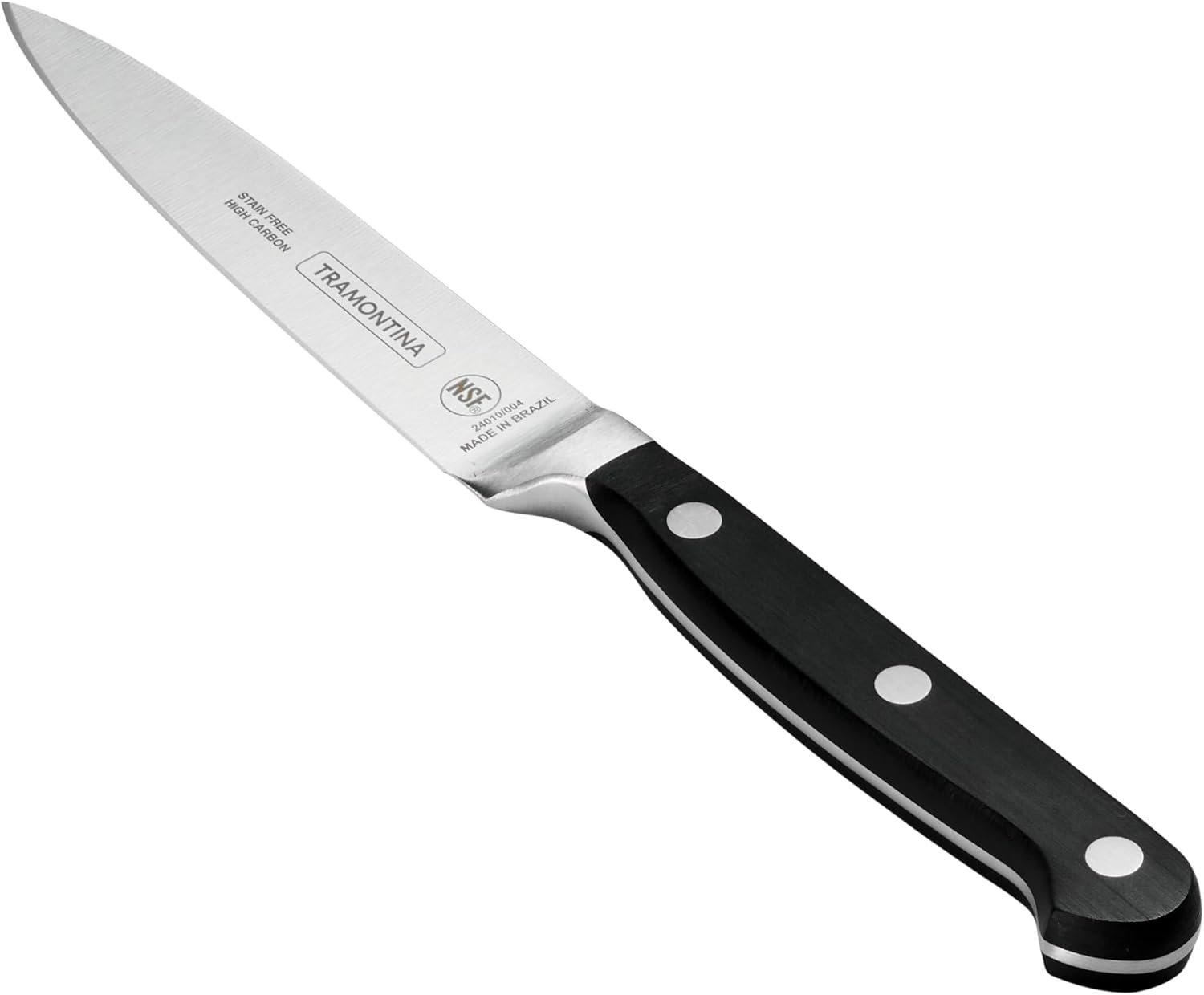 image:imageTramontina Pro Series Forged 8Inch Chef Knife Stainfree HighCarbon Steel Kitchen Knives for Cooking4Inch Paring Knife