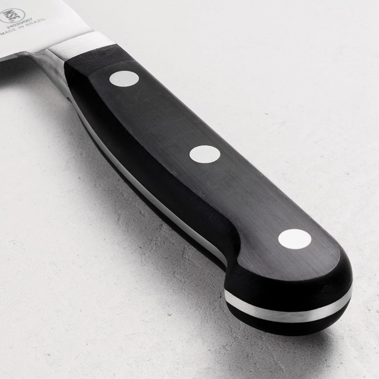 image:imageTramontina Pro Series Forged 8Inch Chef Knife Stainfree HighCarbon Steel Kitchen Knives for Cooking7Inch Santoku Knife