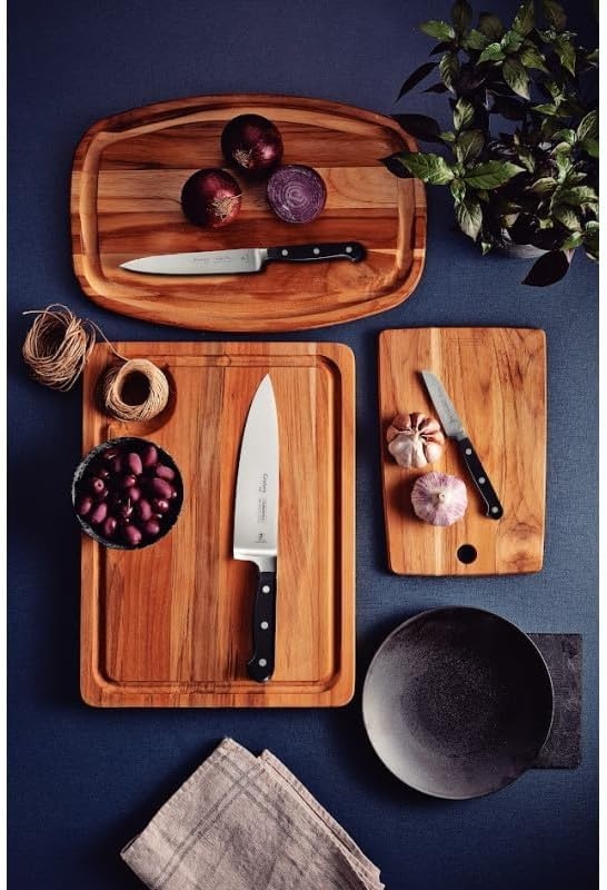 image:imageTramontina Pro Series Forged 8Inch Chef Knife Stainfree HighCarbon Steel Kitchen Knives for Cooking8Inch Cooks Knife